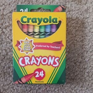 Crayola Crayons 24-Count - Vibrant Colors